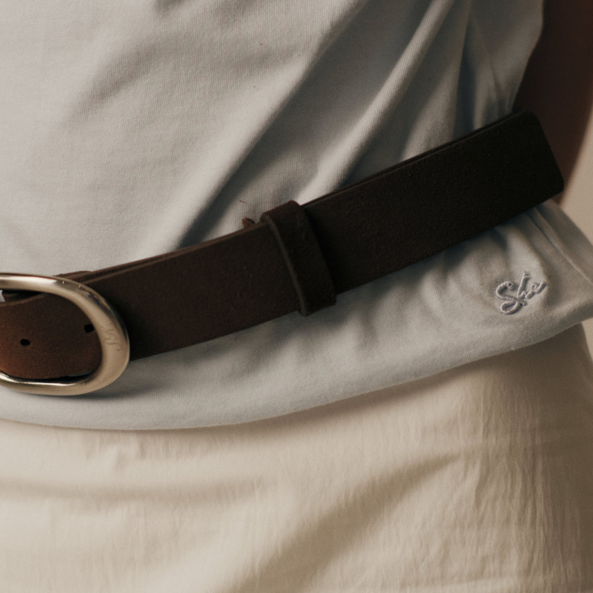 SHE KNOWS - Claude Suede Belt