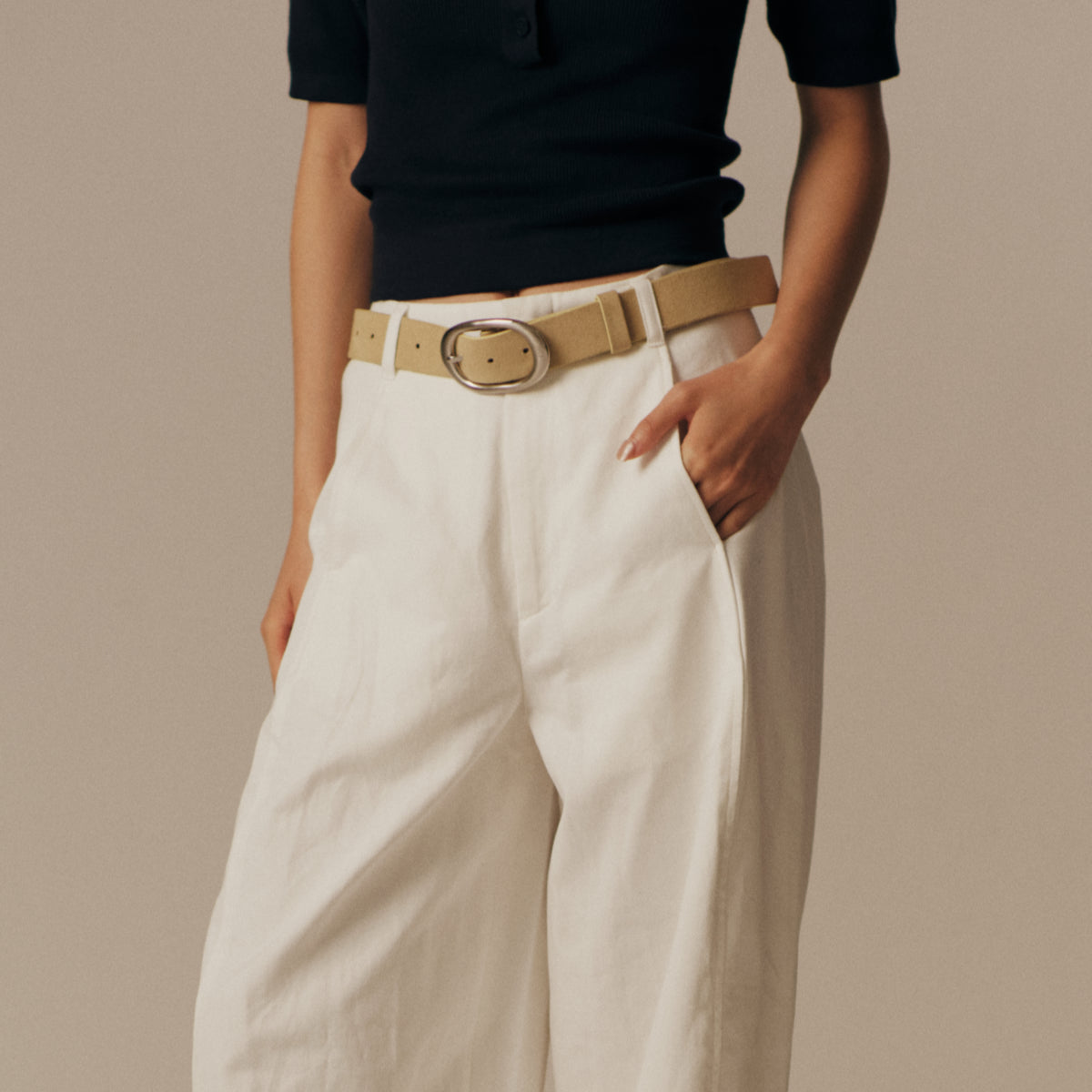 SHE KNOWS - Claude Suede Belt