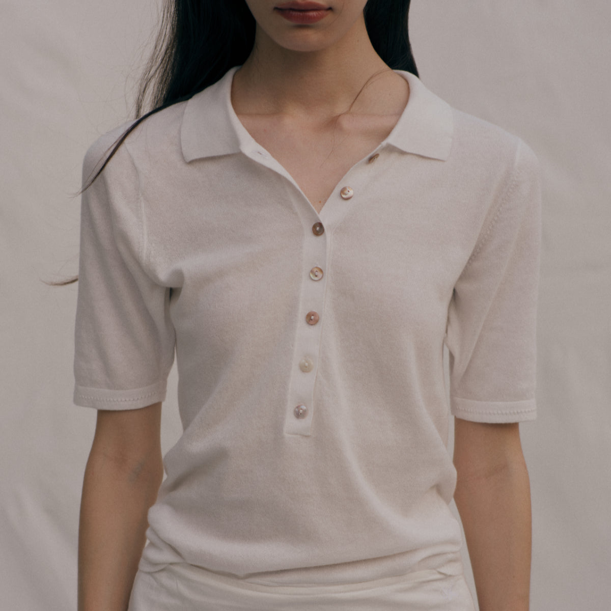 She Knows - Ada Knit Polo