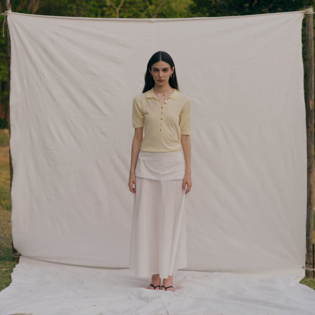 She Knows - Ada Knit Polo