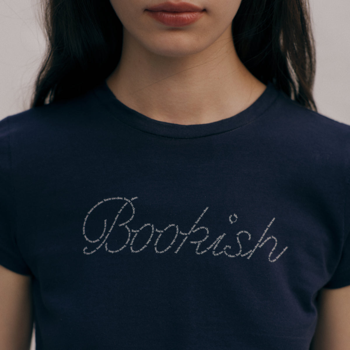 She Knows - Bookish Slim Fit T-Shirt