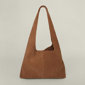 SHE KNOWS - Sienna Suede Tote Bag