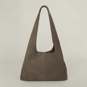 SHE KNOWS - Sienna Suede Tote Bag