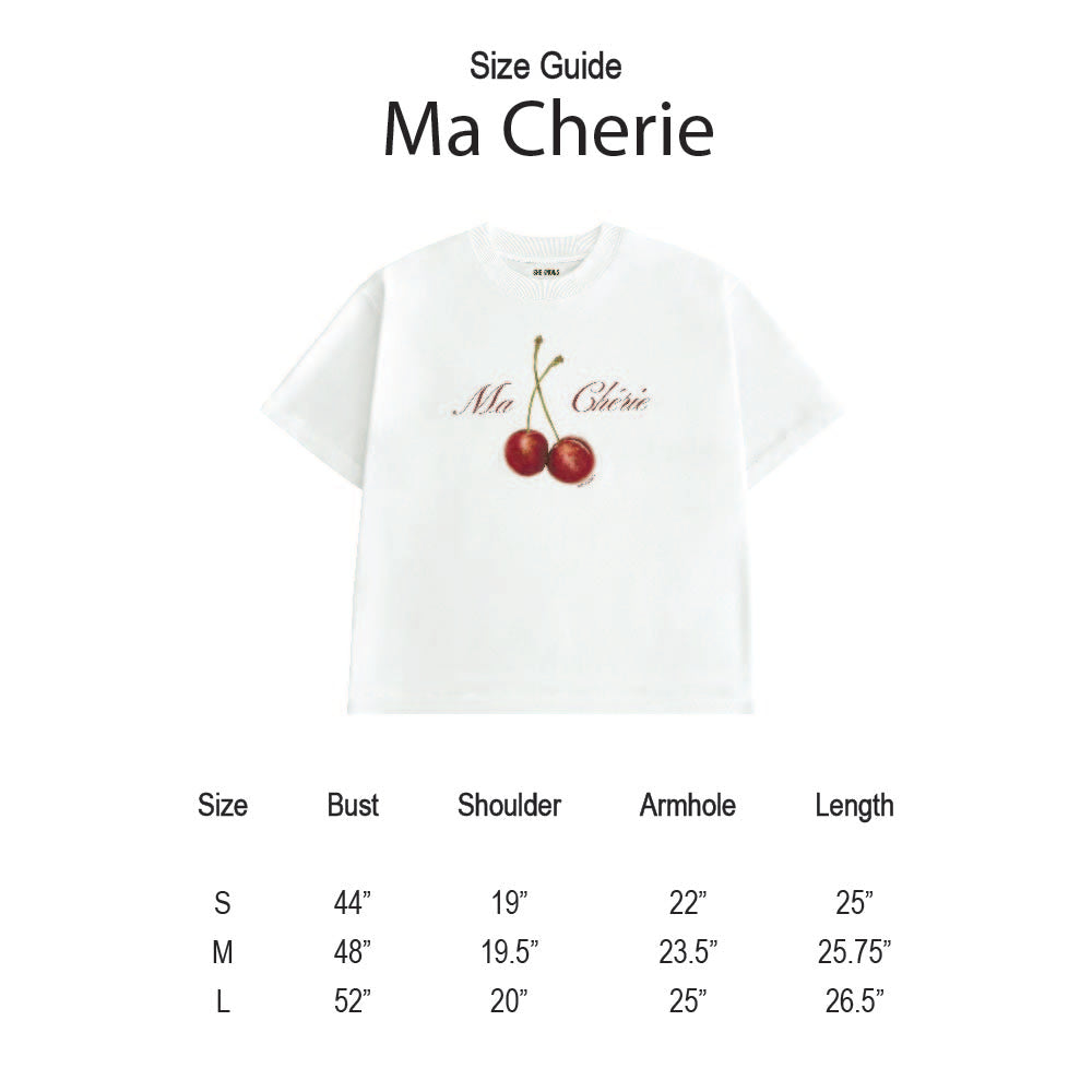 SHE KNOWS - Ma Cherie 100% Organic Cotton T-Shirt