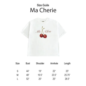 SHE KNOWS - Ma Cherie 100% Organic Cotton T-Shirt