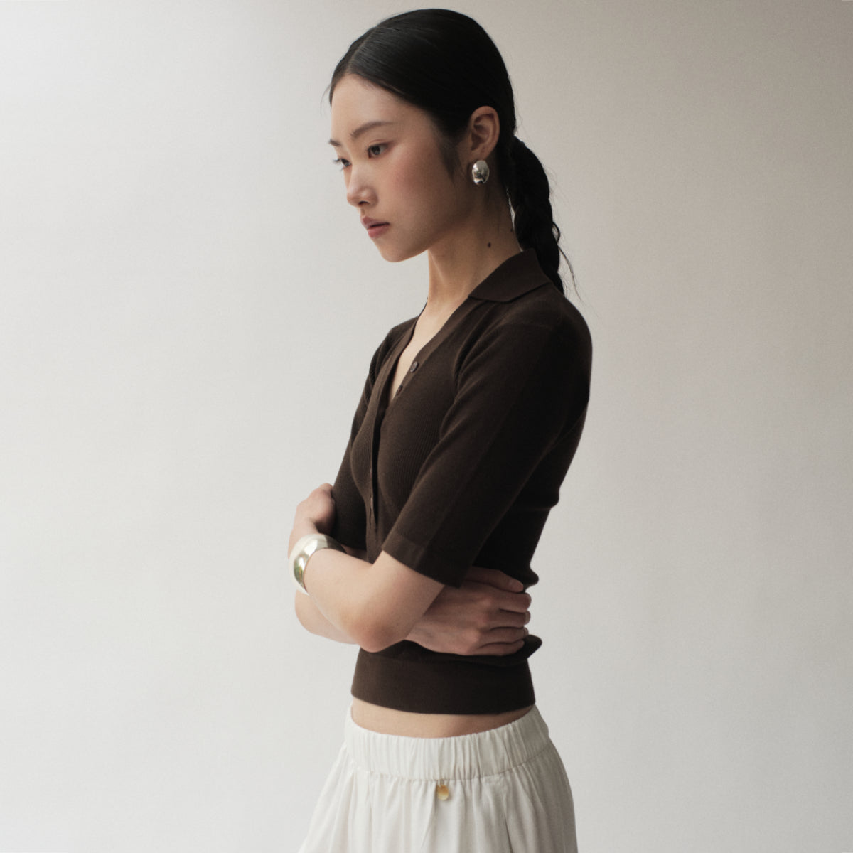 She Knows - Ami Knit Top