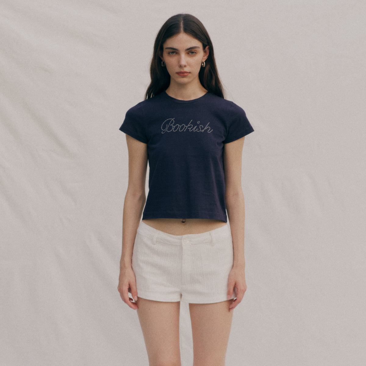 She Knows - Bookish Slim Fit T-Shirt