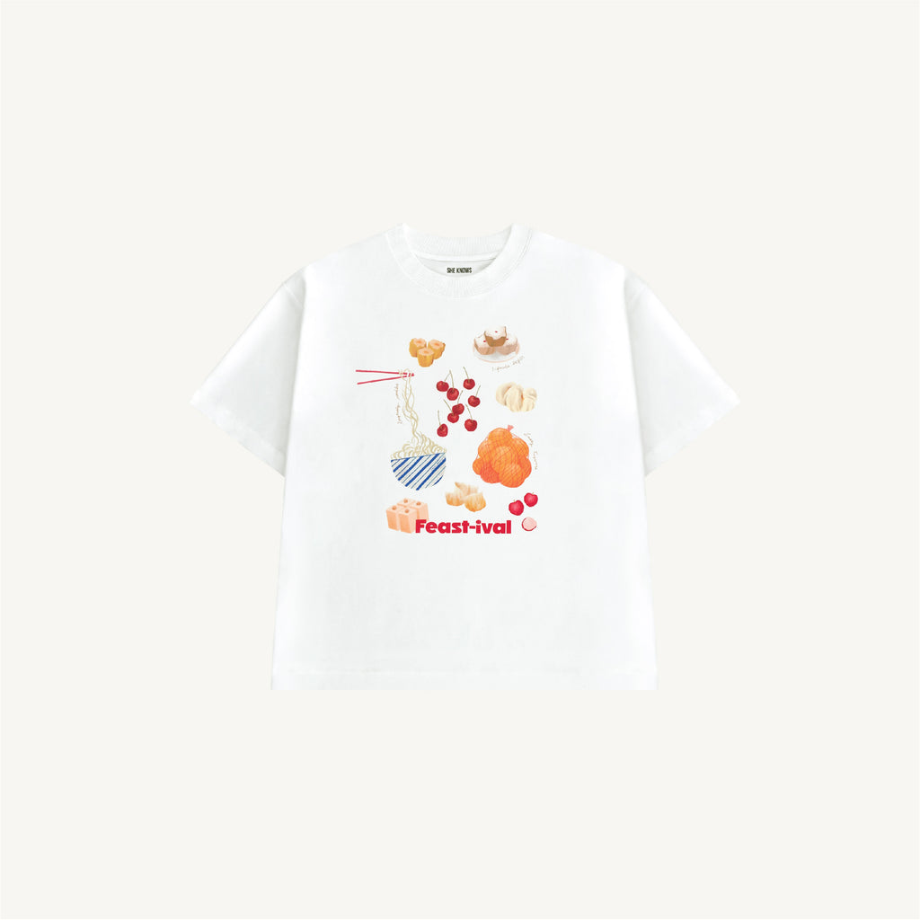 She Knows - Feast-ival Organic Cotton T-Shirt