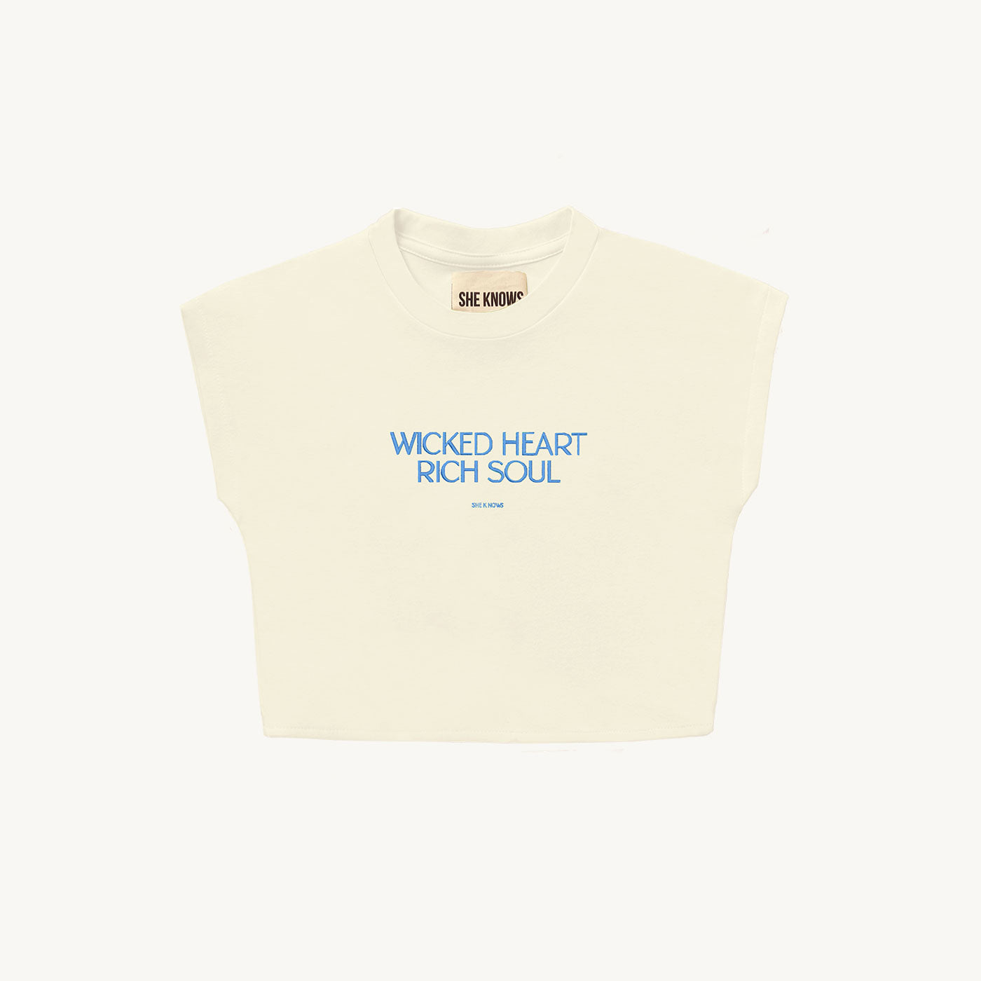 SHE KNOWS - Wicked Heart Baby Tee